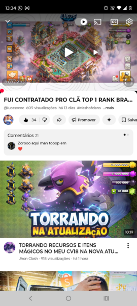 YouTube 462 inscritos