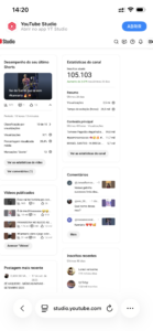 CANAL DE YOUTUBE COM 105 MIL INSCRITOS | ENGAJAMENTO ALTO