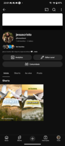 Canal com 1mil inscritos