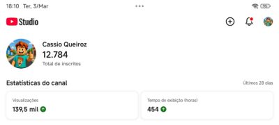 Canal superativo e vídeos virais, canal de jogos.