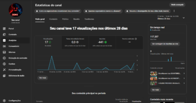 CANAL DE JOGO (117 MIL INSCRITOS + MONETIZAÇÃO)