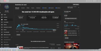 Canal YouTube 64K Inscritos | Monetizado | Nicho Finanças (Alto CPM) | Pronto para Escalar