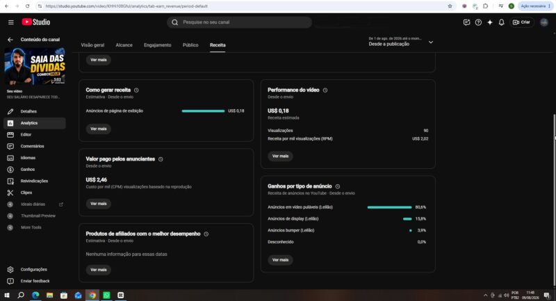 CANAL DO YOUTUBE 20K Inscritos De Games de DRAGON BALL E OUTRO GAMES| Pronto para Escalar